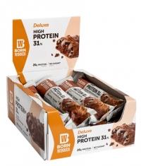 BORN WINNER Deluxe Protein Bar Box / 12 x 55 g / Cookies & Cream