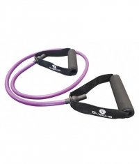 SVELTUS Fitness Tube Purple Medium Bulk