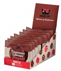 KOOKIE CAT Organic Cookie Peanut Tahini with Chocolate Box / 12 x 50 g