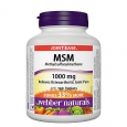 WEBBER NATURALS MSM 1000 mg / 160 Tabs