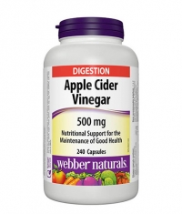 WEBBER NATURALS Apple Cider Vinegar 500 mg / 240 Caps