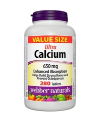 WEBBER NATURALS Ultra Calcium 650 mg / 280 Tabs