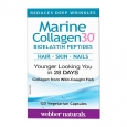 WEBBER NATURALS Marine Collagen30 with Bioelastin Peptides / 120 Vcaps