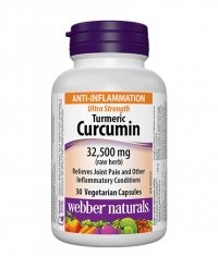 WEBBER NATURALS Ultra Strength Turmeric Curcumin / 30 Caps