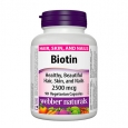 WEBBER NATURALS Biotin 2500 mcg / 90 Caps