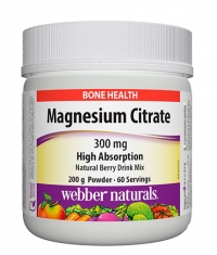 WEBBER NATURALS Magnesium Citrate 300 mg High Absorption