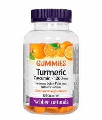 WEBBER NATURALS Turmeric Curcumin / 120 Gummies