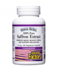 NATURAL FACTORS Saffron Extract 14 mg / 60 Caps
