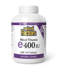 NATURAL FACTORS Vitamin E 400 IU / 240 Softgels