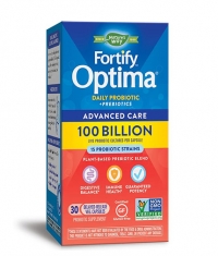 NATURES WAY Fortify Optima Advanced Care 100 Billion Active Probiotics / 30 Vcaps