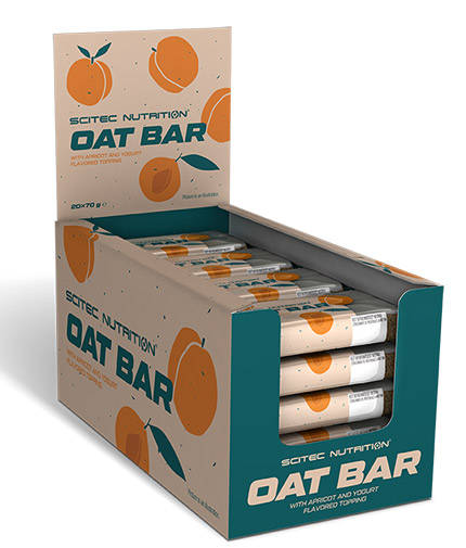 SCITEC Oat Bar Box / 20 x 70 g 1.000