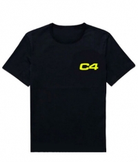 CELLUCOR C4 T-Shirt Black with Yellow Logo