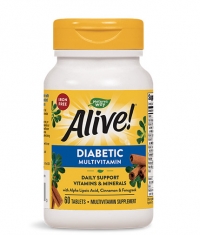 NATURES WAY Alive! Diabetic Multivitamin / 60 Tabs
