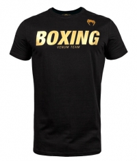 VENUM Boxing VT T-Shirt - Black / Gold