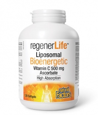 NATURAL FACTORS Regener Life - Liposomal Vitamin C 500 mg / 120 Softgels
