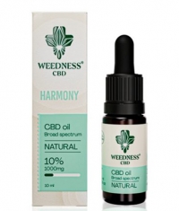 WEEDNESS Harmony CBD Oíl 10% Broad Spectrum / Natural / 10 ml