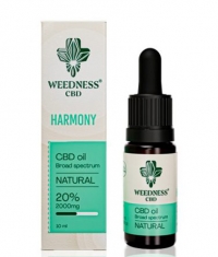 WEEDNESS Harmony CBD Oíl 20% Broad Spectrum / Natural / 10 ml