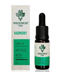 WEEDNESS Harmony CBD Oíl 40% Broad Spectrum / Natural / 10 ml