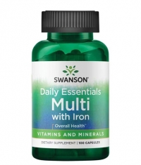 SWANSON Daily Essentials Multi with Iron / 100 Caps