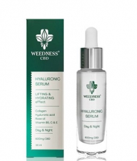 WEEDNESS 24h Lifting Hyaluronic Serum / 600 mg CBD / 30 ml