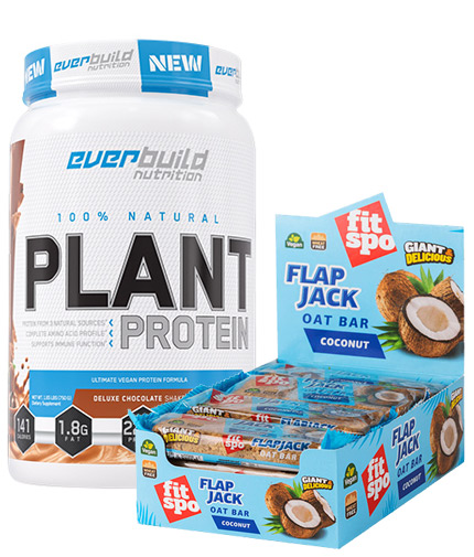 PROMO STACK EB Plant Protein + FIT SPO Flap Jack