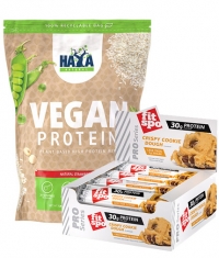PROMO STACK Haya Labs Vegan Protein + FIT SPO PRO Series