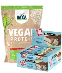 PROMO STACK Haya Labs Vegan Protein + FIT SPO Active