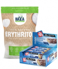 PROMO STACK Haya Labs Erythritol + FIT SPO Delight