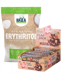 PROMO STACK Haya Labs Erythritol + FIT SPO Flap Jack 90