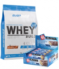 PROMO STACK EB Whey Protein Build 2.0 + FIT SPO Delight