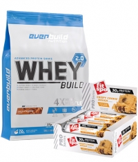 PROMO STACK EB Whey Protein Build 2.0 + FIT SPO PRO Series