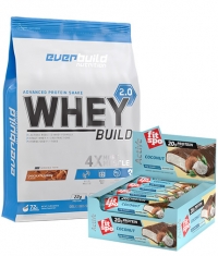 PROMO STACK EB Whey Protein Build 2.0 + FIT SPO Active