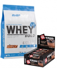 PROMO STACK EB Whey Protein Build 2.0 + FIT SPO MAXX