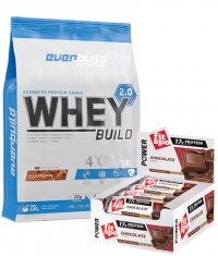 PROMO STACK EB Whey Protein Build 2.0 + FIT SPO Power