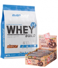 PROMO STACK EB Whey Protein Build 2.0 + FIT SPO Flap Jack 90
