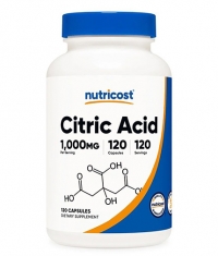 NUTRICOST Citric Acid / 120 Caps