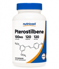 NUTRICOST Pterostilbene 100 mg / 120 Caps