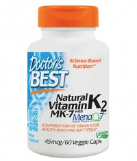 DOCTOR'S BEST Natural Vitamin K2 with MK7 / 60 Vcaps