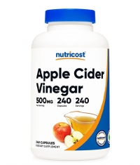 NUTRICOST Apple Cider Vinegar 500 mg / 240 Caps