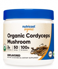 NUTRICOST Organic Cordyceps Mushroom