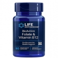 LIFE EXTENSION BioActive Folate & Vitamin B12 / 90 Caps