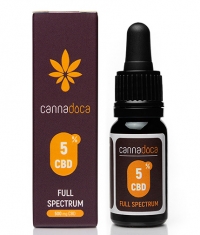 CANNADOCA CBD Oil Full Spectrum 5% / 500 mg / 10 ml