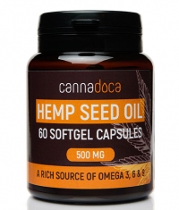 CANNADOCA Hemp Seed Oil / 60 Softgels