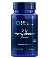 LIFE EXTENSIONS D,L-Phenylalanine 500 mg / 100 Caps