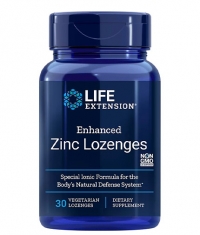LIFE EXTENSION Enhanced Zinc / 30 Lozenges