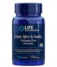 LIFE EXTENSIONS Hair, Skin & Nails Collagen Plus Formula / 120 Tabs