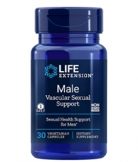 LIFE EXTENSION Male Vascual Sexual Support / 30 Caps
