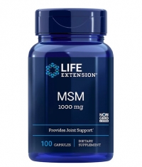 LIFE EXTENSION MSM 1000 mg / 100 Caps