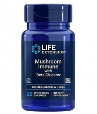 LIFE EXTENSION Mushroom Immune with Beta Glucans / 30 Caps