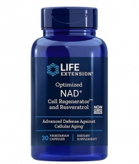 LIFE EXTENSIONS Optimized NAD+ Cell Regenerator™ and Resveratrol / 30 Caps